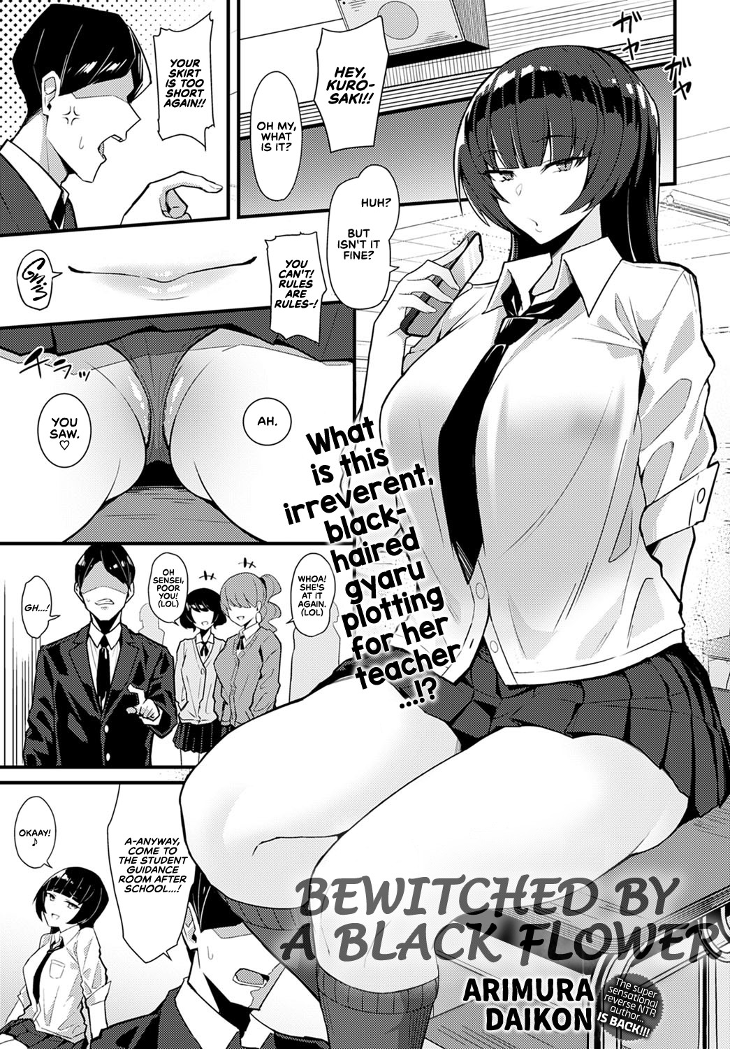Hentai Manga Comic-Bewitched by a Black Flower-Read-1